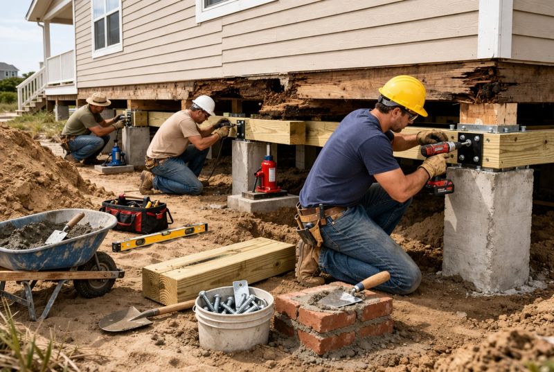 Foundation Repair in Woodbridge, VA