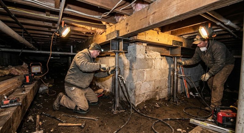 Basement Foundation Repair in Annandale, VA