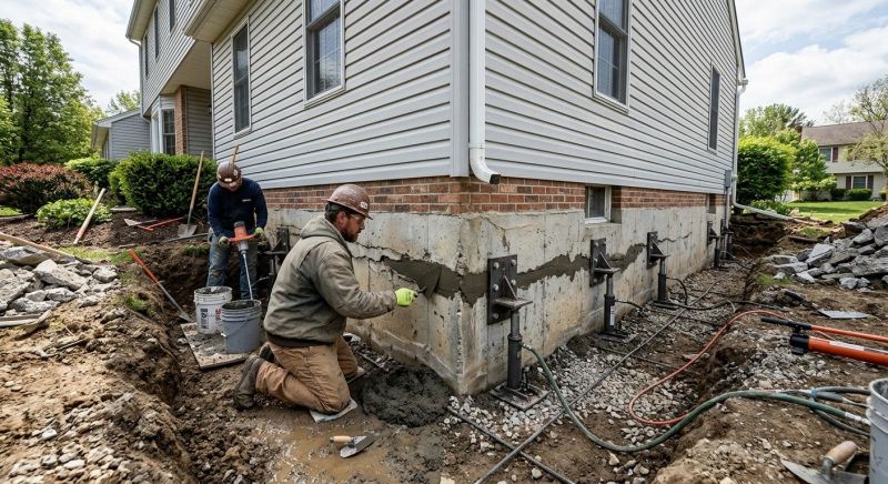 Basement Foundation Repair in Manassas, VA
