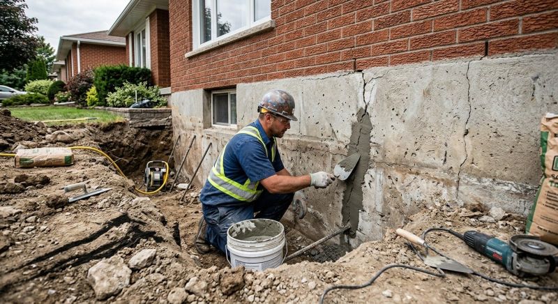 Basement Foundation Repair in Reston, VA