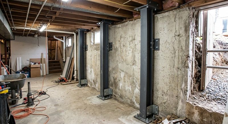 Basement Stabilization in Woodbridge, VA