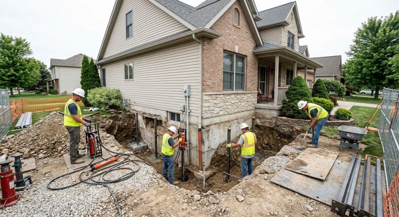 Building Foundation Repair in Fairfax, VA