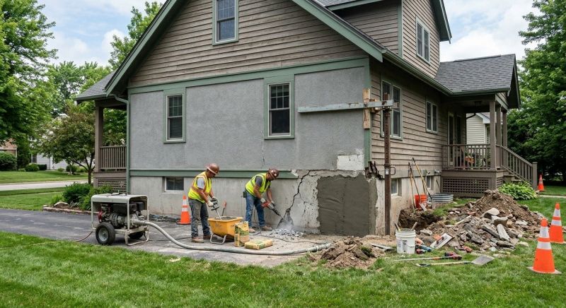 Building Foundation Repair in Prince William County, VA