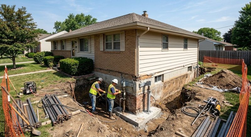 Building Foundation Repair in Vienna, VA