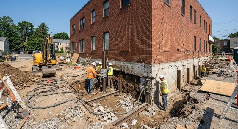 Building Foundation Repair in Warrenton, VA