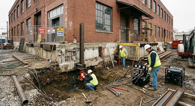 Commercial Foundation Repair in Woodbridge, VA