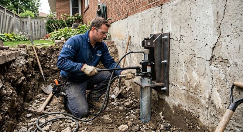 Concrete Foundation Leveling in Chantilly, VA