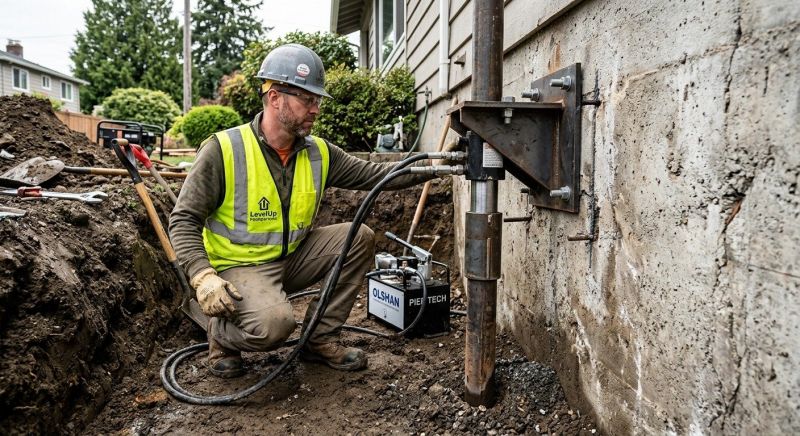 Concrete Foundation Leveling in Lorton, VA