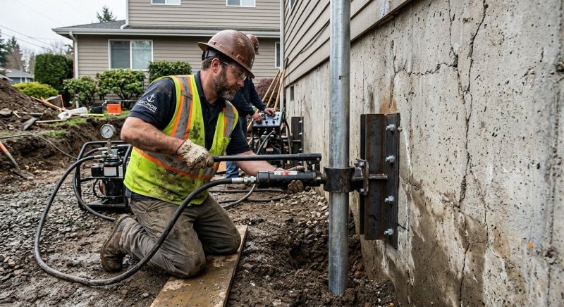 Concrete Foundation Leveling in Manassas, VA