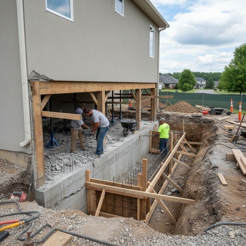 Concrete Foundation Repair in Haymarket, VA