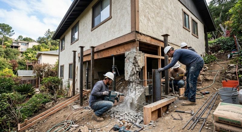 Concrete Foundation Repair in La Plata, MD