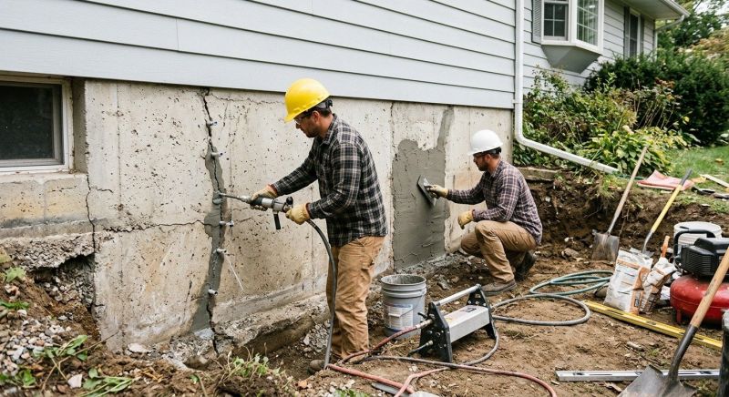Concrete Foundation Repair in Oxon Hill, MD