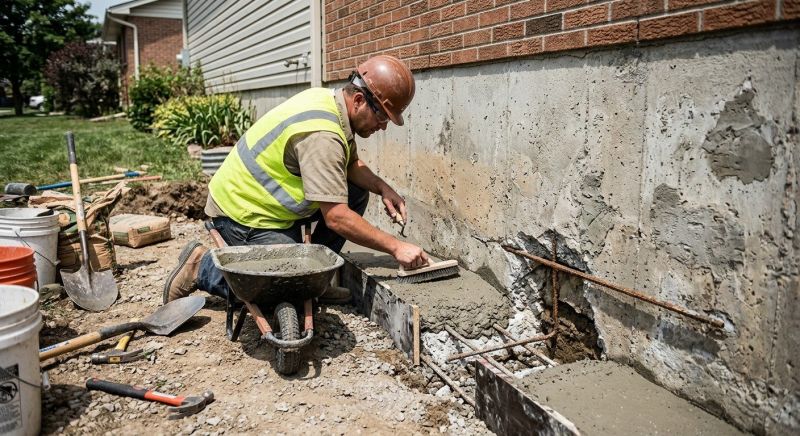 Concrete Foundation Repair in Prince William County, VA