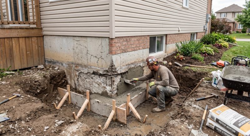 Concrete Foundation Repair in Springfield, VA