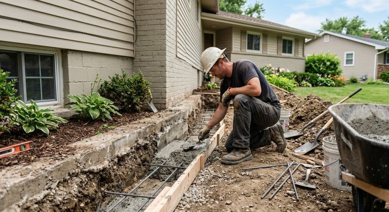 Concrete Foundation Repair in Warrenton, VA