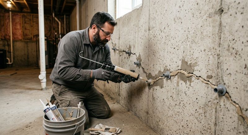 Cracked Foundation Repair in Chantilly, VA