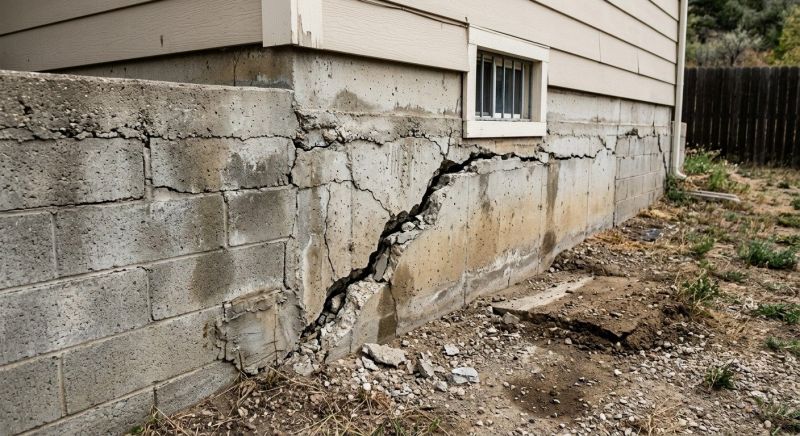 Cracked Foundation Repair in Springfield, VA