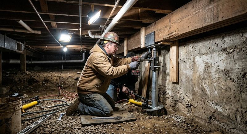 Crawlspace Foundation Repair in Bristow, VA