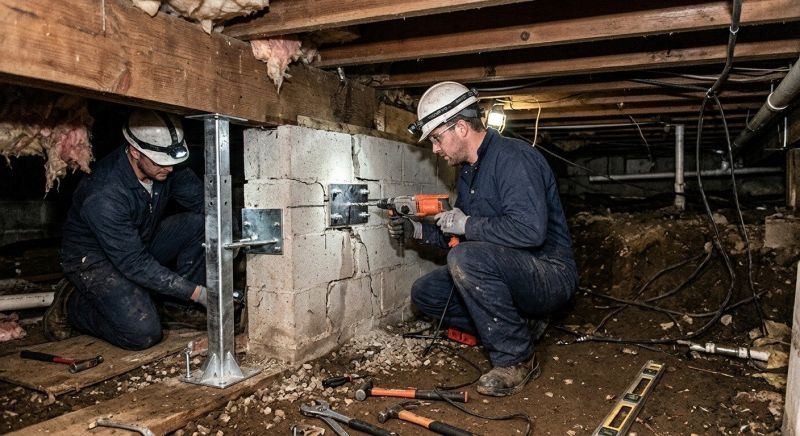 Crawlspace Foundation Repair in Bryans Road, MD