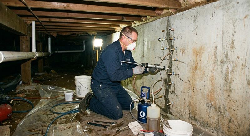 Crawlspace Foundation Repair in Burke, VA