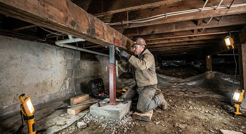 Crawlspace Foundation Repair in Great Falls, VA