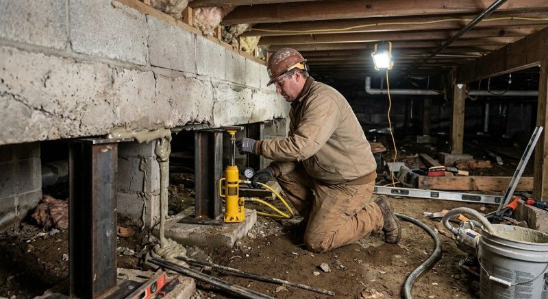 Crawlspace Foundation Repair in Reston, VA