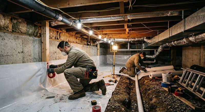 Crawlspace Repair in Woodbridge, VA