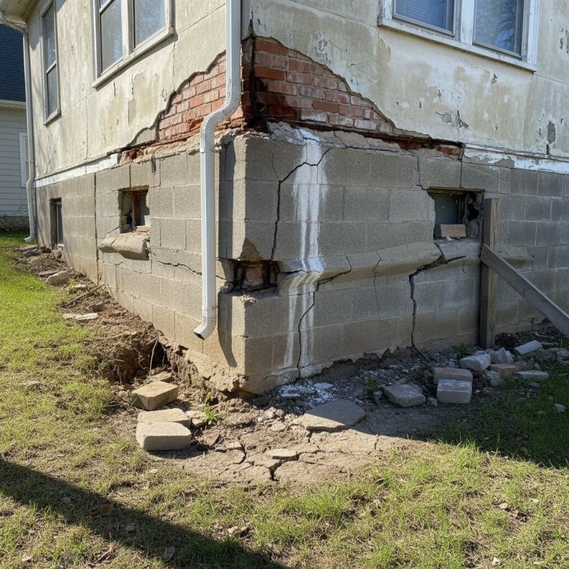 Foundation Crack Repair in Woodbridge, VA