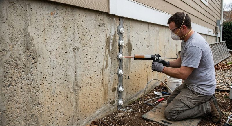 Foundation Cracks Repair in Woodbridge, VA