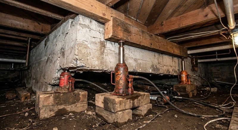 Foundation Jacking in Bristow, VA