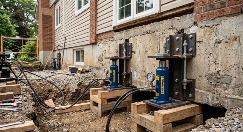 Foundation Jacking in Bryans Road, MD