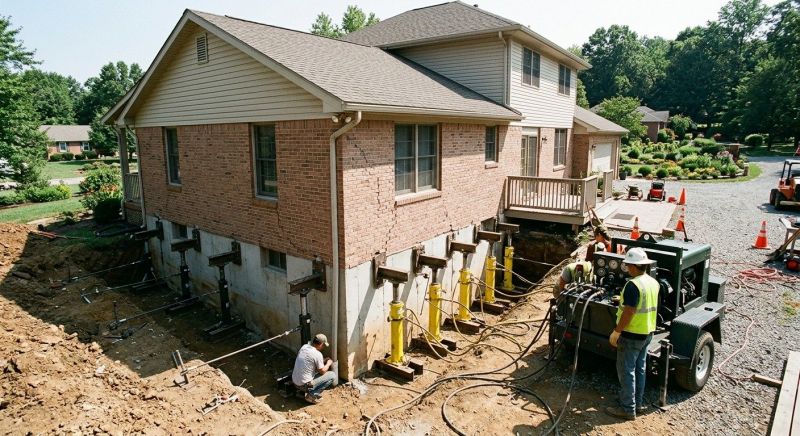 Foundation Jacking in Bryans Road, MD