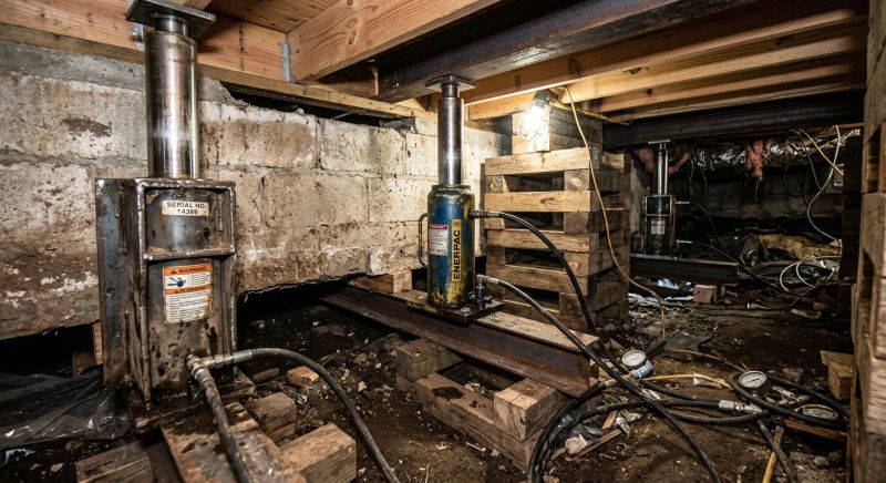 Foundation Jacking in Gainesville, VA