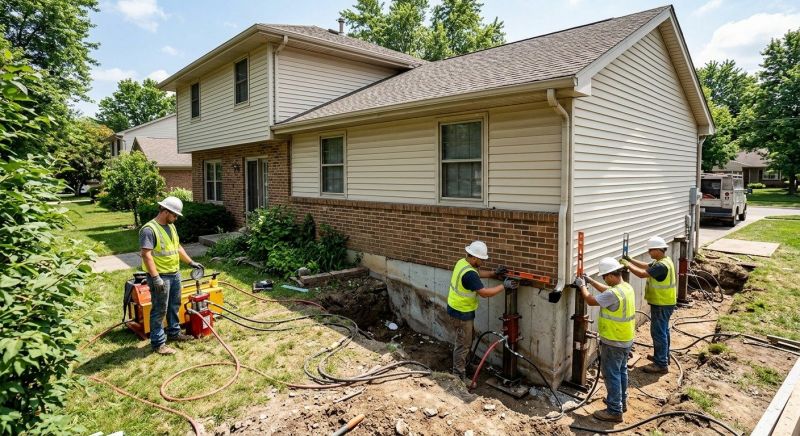 Foundation Jacking in Great Falls, VA