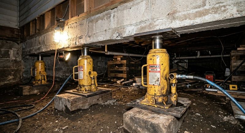 Foundation Jacking in Haymarket, VA