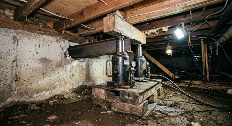 Foundation Jacking in Woodbridge, VA