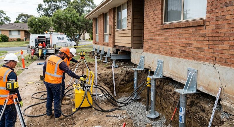Foundation Jacking in Oakton, VA