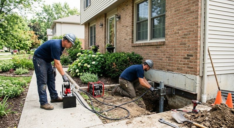 Foundation Jacking in Springfield, VA