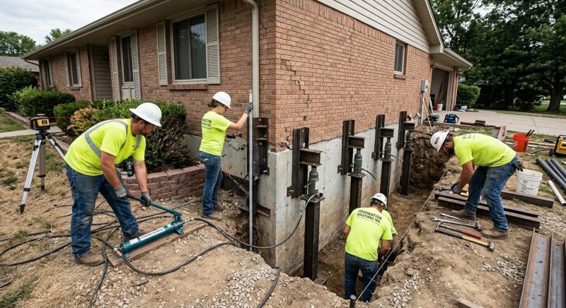 Foundation Lifting in Clifton, VA