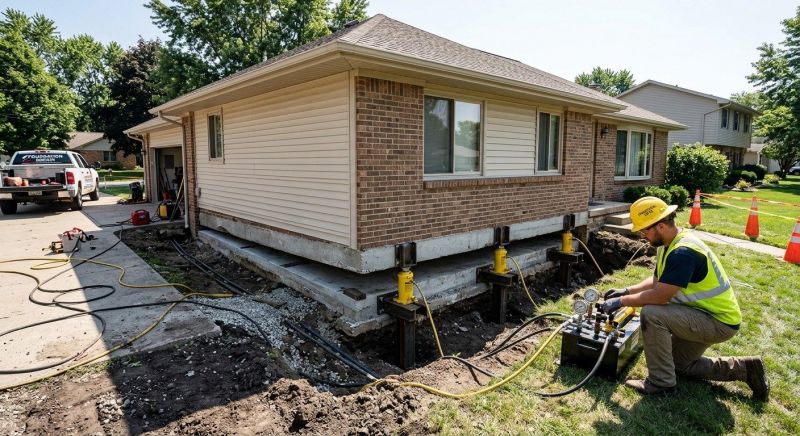 Foundation Lifting in Indian Head, MD
