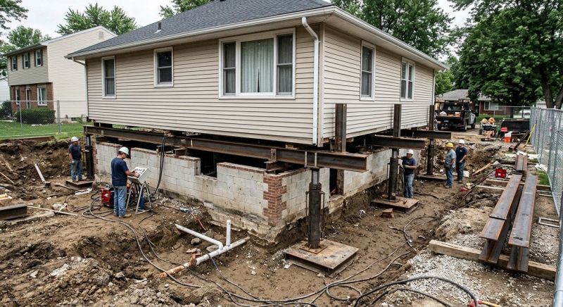 Foundation Lifting in Oxon Hill, MD