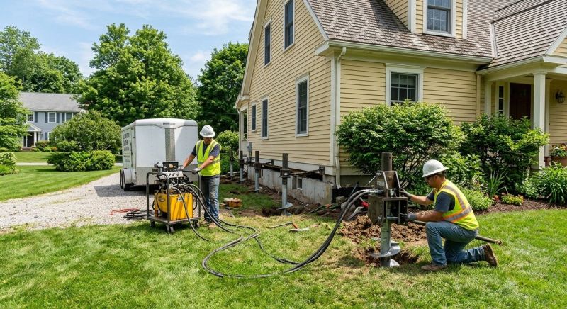 Foundation Lifting in Reston, VA
