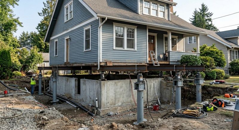 Foundation Raising in Bealeton, VA