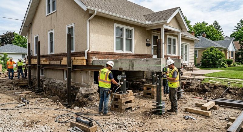 Foundation Releveling in Woodbridge, VA