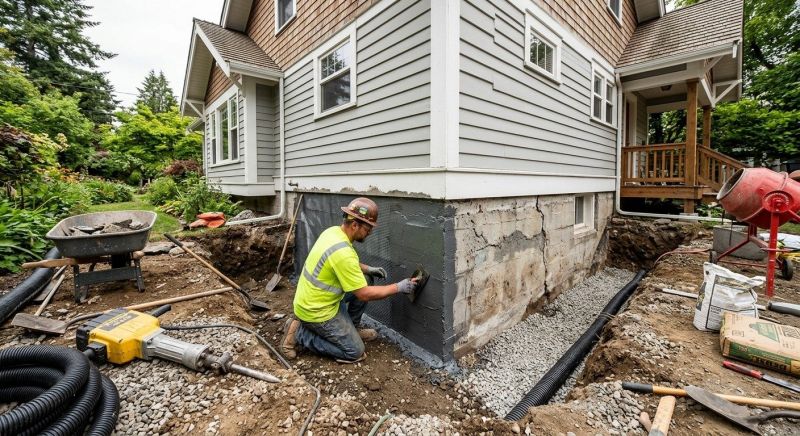 Foundation Renovation in Woodbridge, VA