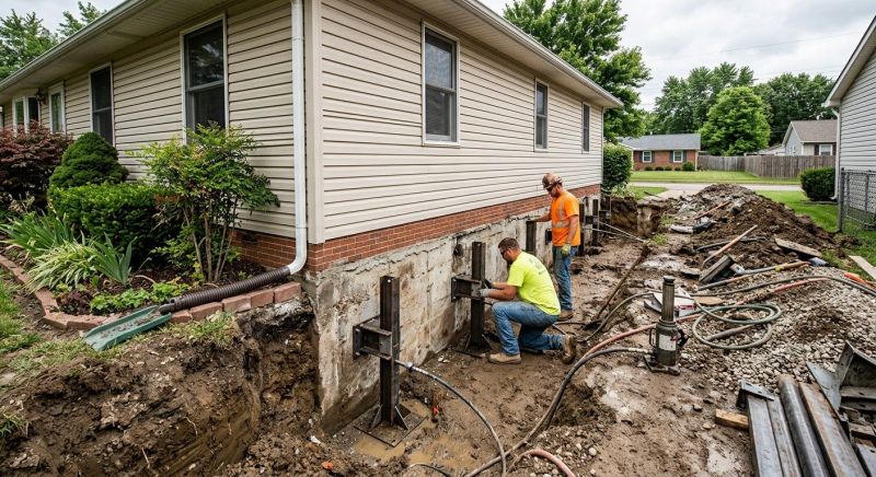 Foundation Stabilizing in Annandale, VA