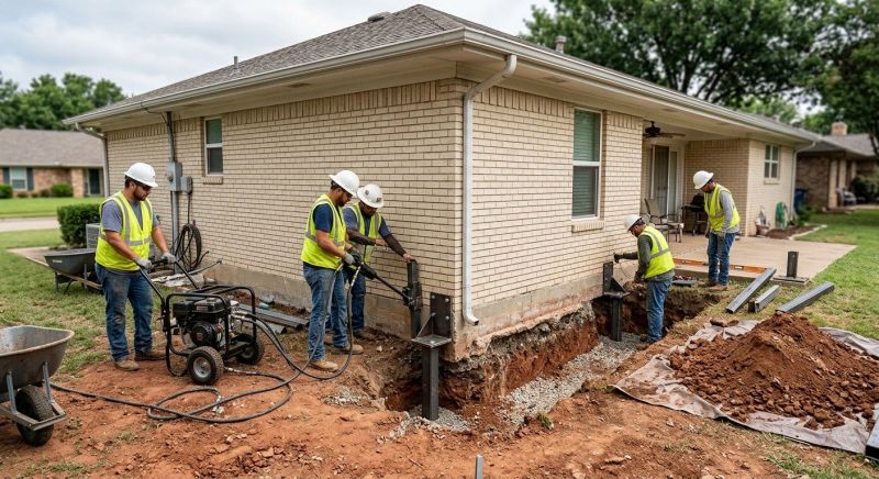 Foundation Stabilizing in Arlington, VA