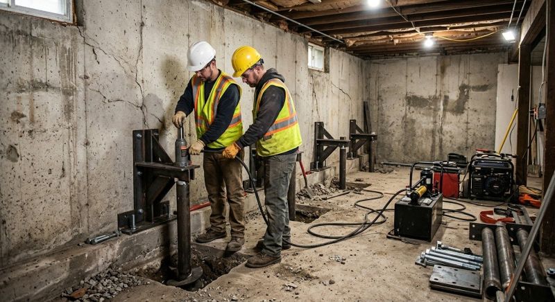 Foundation Stabilizing in Centreville, VA