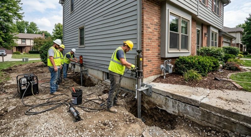 Foundation Stabilizing in Haymarket, VA