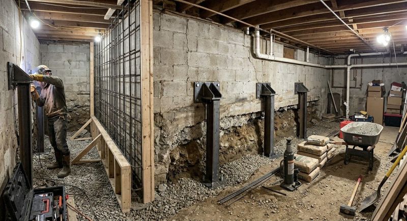 Foundation Stabilizing in Oxon Hill, MD
